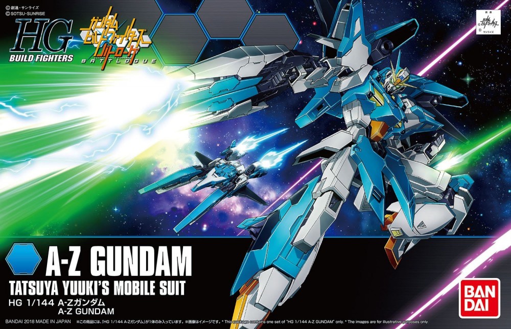 [New photos added] amazon.co.jp 2017年12月8日起接受訂購，2018年1月27日派貨:  [Amazon.co.jp限定] 模型 HGBF 1/144《高達創戰者 對戰紀錄》A-Z Gundam 2