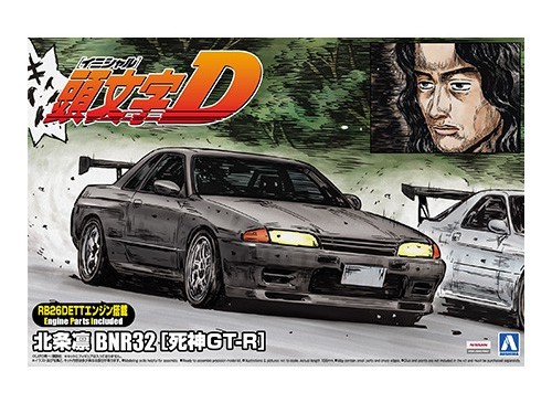 Aoshima 19年5月發售 模型1 24 頭文字d 北条凛bnr32 死神gt R 2 600yen 再販 hobby Com