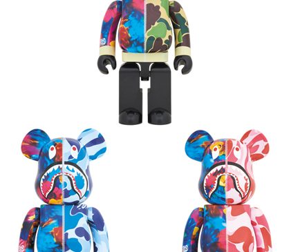 MEDICOM 2019年5月發售: BE@RBRICK × BAPE(R) × M / mika ninagawa