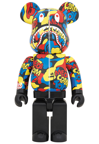 MEDICOM 2019年7月20日發售: MEDICOM TOY CAMO SHARK BE@RBRICK 1000