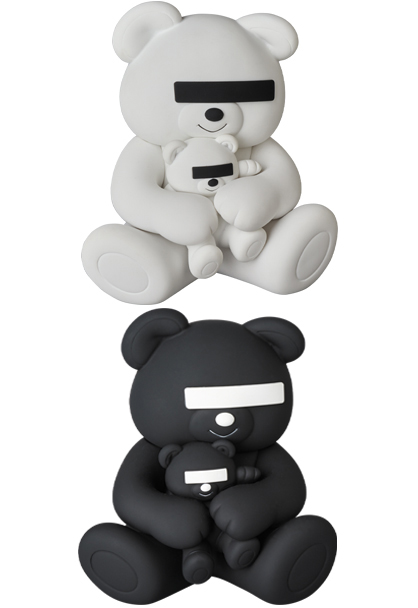 MEDICOM 2019年11月發售: Sofubi Figure VCD UNDERCOVER BEAR WHITE