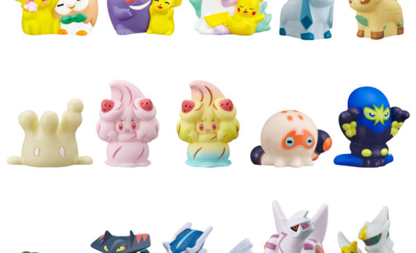 BANDAI 2022年2月發售: 食玩 Pokemon Kids 帝牙盧卡 & 帕路奇亞 & 阿爾