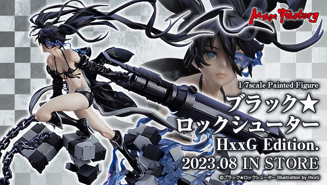 MAXFACTORY 2023年6月26日發售：1/7 Pre-Painted Figure《BLACK☆ROCK