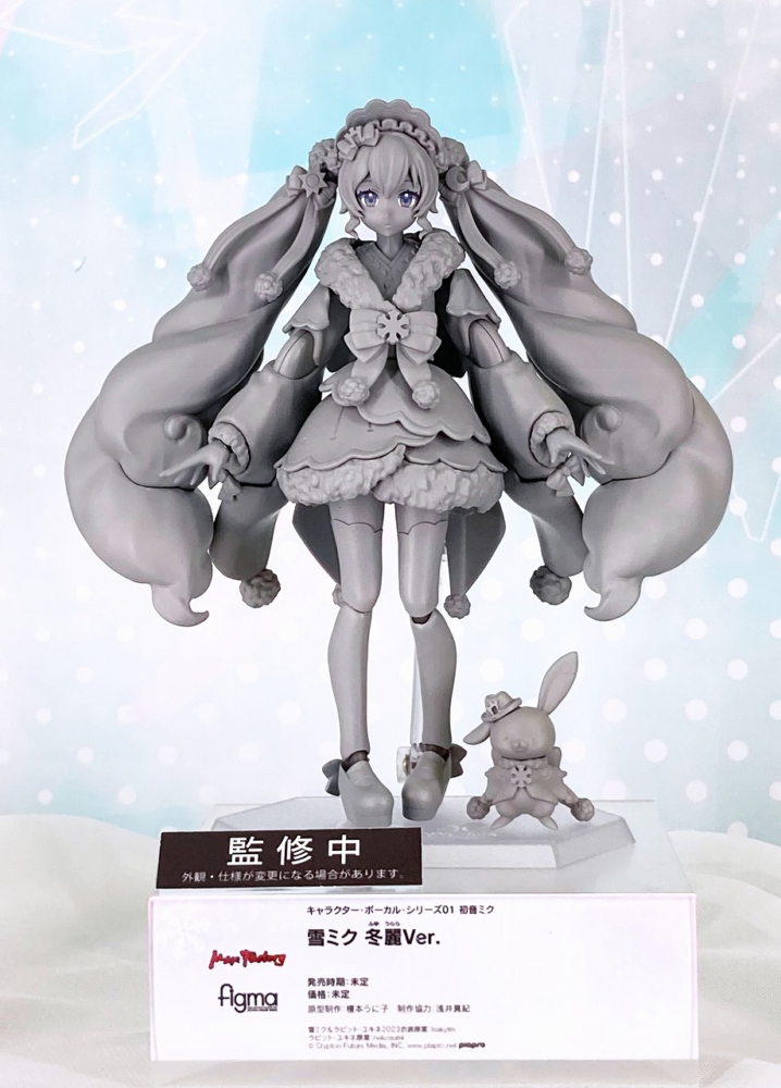 MAXFACTORY 雪未來2023：figma《Character Vocal系列01 初音未來》雪 