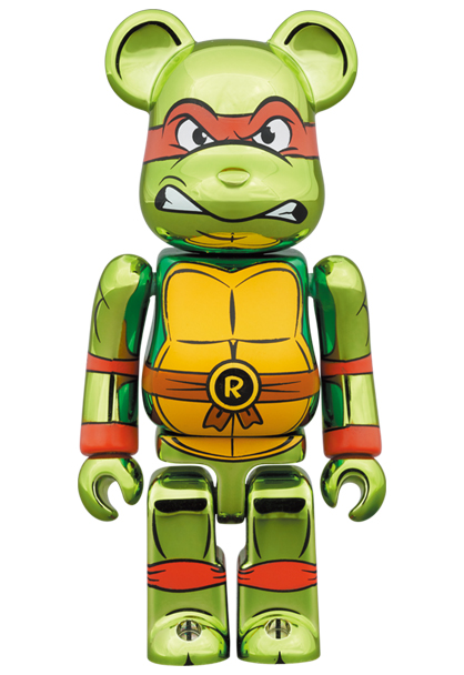 MEDICOM 2023年5月發售: BE@RBRICK RAPHAEL CHROME Ver