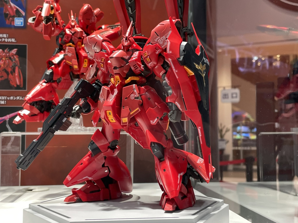Gundam Base 東京- Bandai展示：模型RG 1/144 GUNDAM SIDE-F限定MSN 