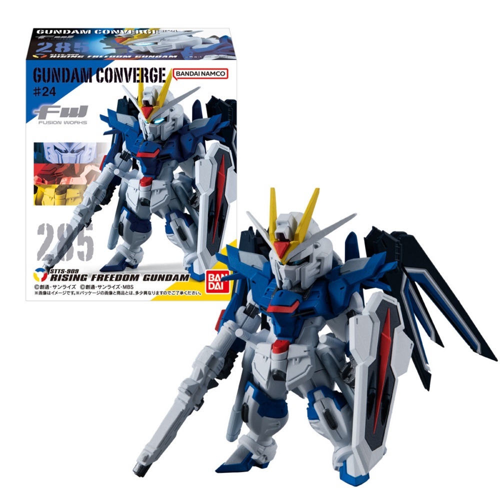 BANDAI 2024年2月16日發售： 食玩FW GUNDAM CONVERGE #24 共6款@630Yen